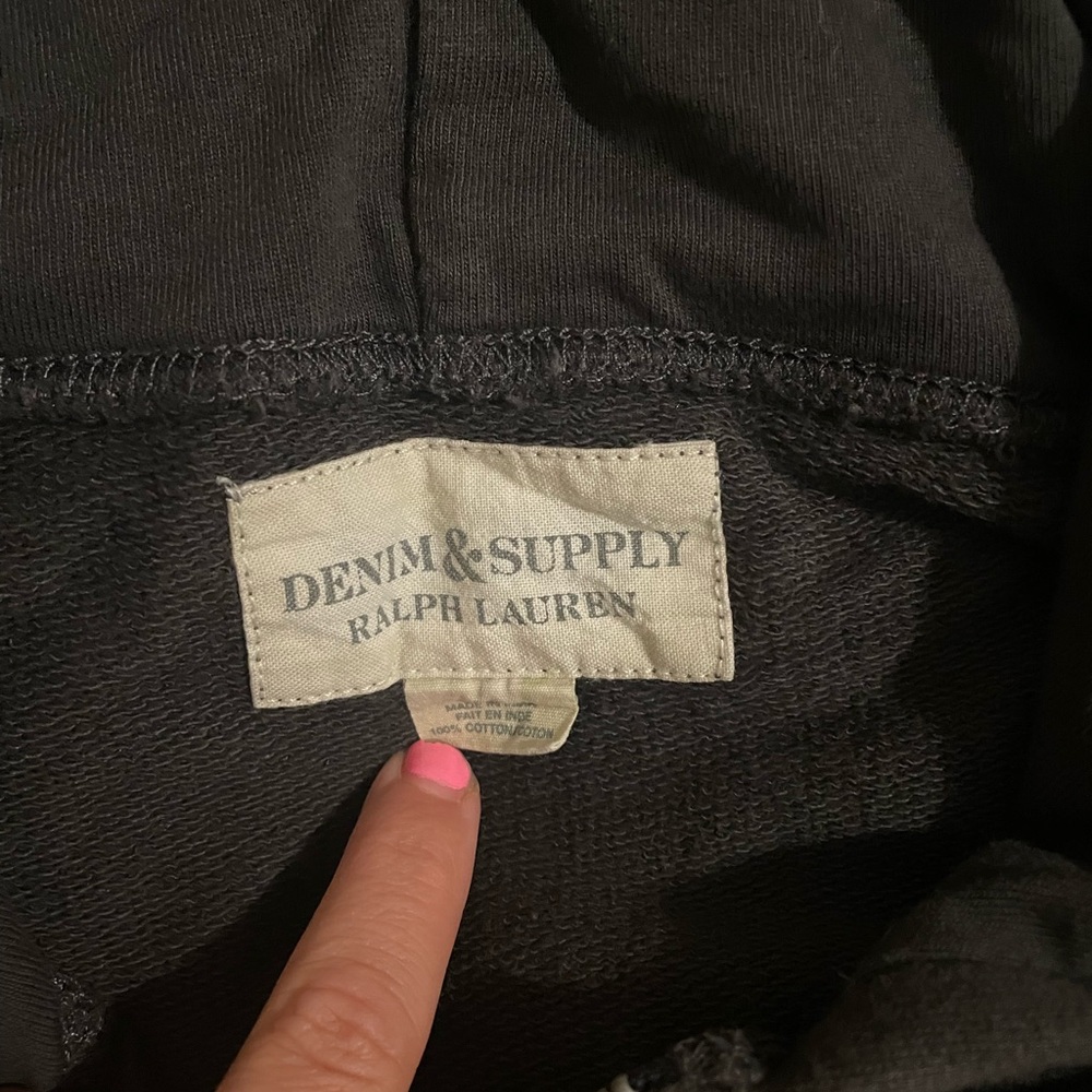 Like New Denim & Supply Ralph Lauren Flag Hoodie
